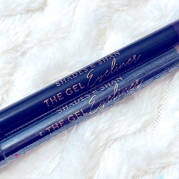 NEW: x2 Shades By Shan Gel Eyeliners, In Colors “Sweet Caramel” + “Tarzo” - Picture 1 of 12